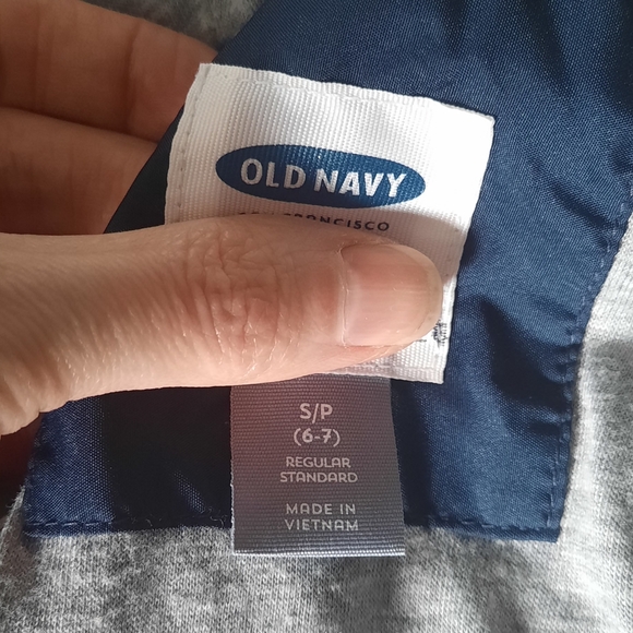 Old Navy Blue Jacket Kids S (6/7) - Picture 2 of 2